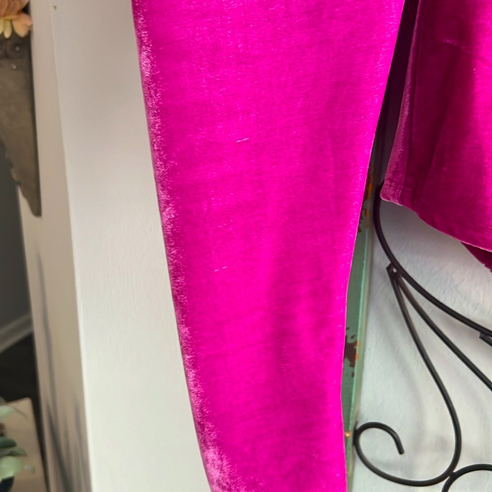 ๐๐๐ FREE PEOPLE HOLD ME TOP SIZE LARGE NWOT PINK VELVET ๐๐๐ - Picture 6 of 11